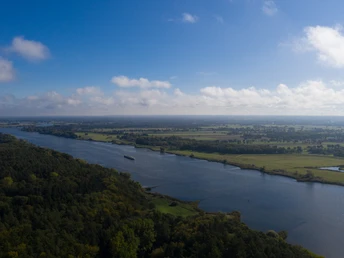 Luftaufnahme Elbe