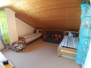 Chambre à coucher du Chalet Schwalmisblick