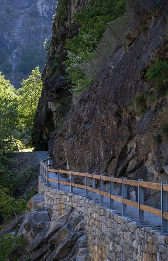 Wegabschnitt von Gondo nach Paglino