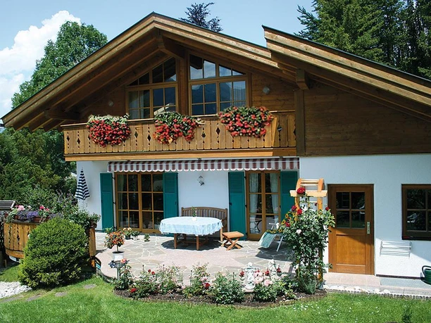 Südseite mit Balkon