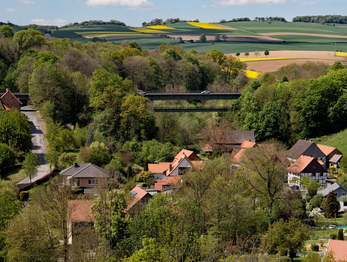 Blick ins Tal, Talbrücke Kuventhal
