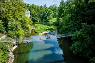 KlosterFelsenWeg Hängebrücke