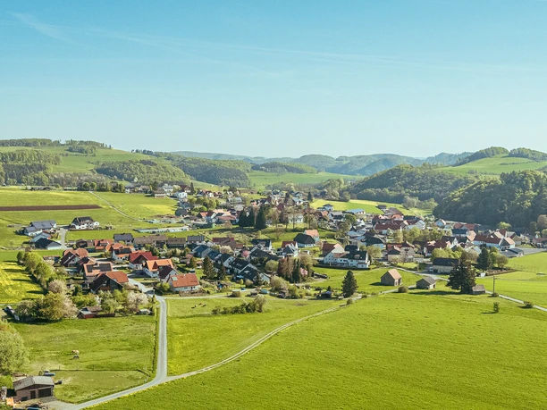 Luftaufnahme Eimelrod im Mai Luftaufnahme Eimelrod im Mai