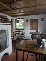 Franziskaner Stüberl Stube mit Kamin