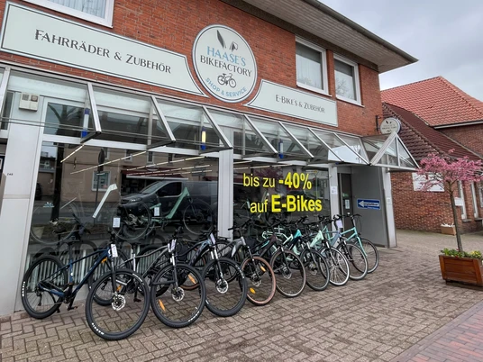 Außenansicht Hasse's Bikefactory