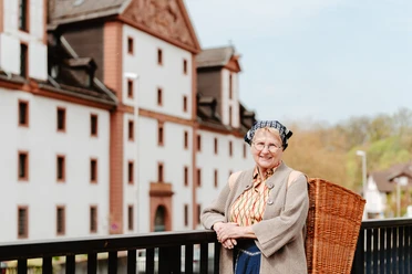 Berta, die Kiepenfrau