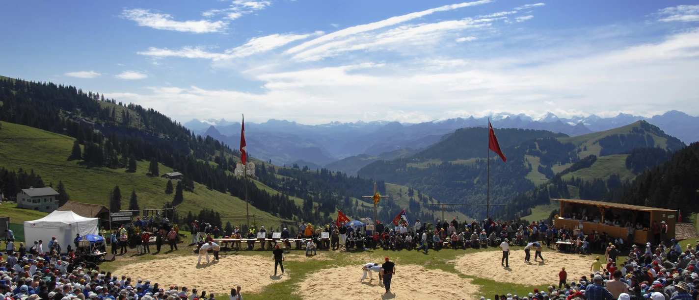 Schwingarena auf Rigi Staffel