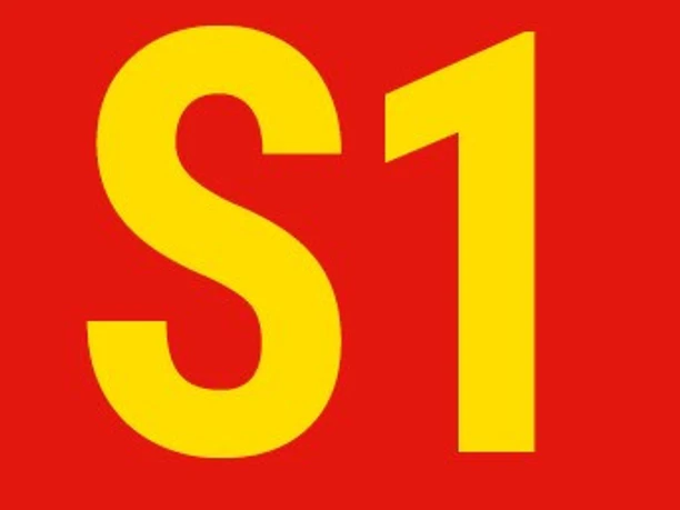 Markierung S1