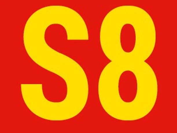 Markierung S8
