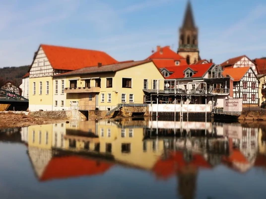 Wasserkraftwerk au en