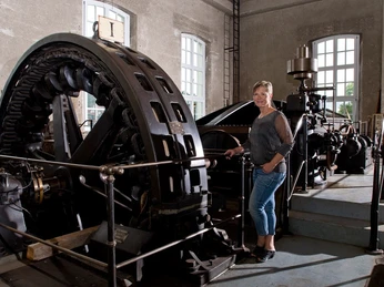 Wasserkraftwerk Haag klein