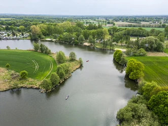 Luchtfoto van Reihersee