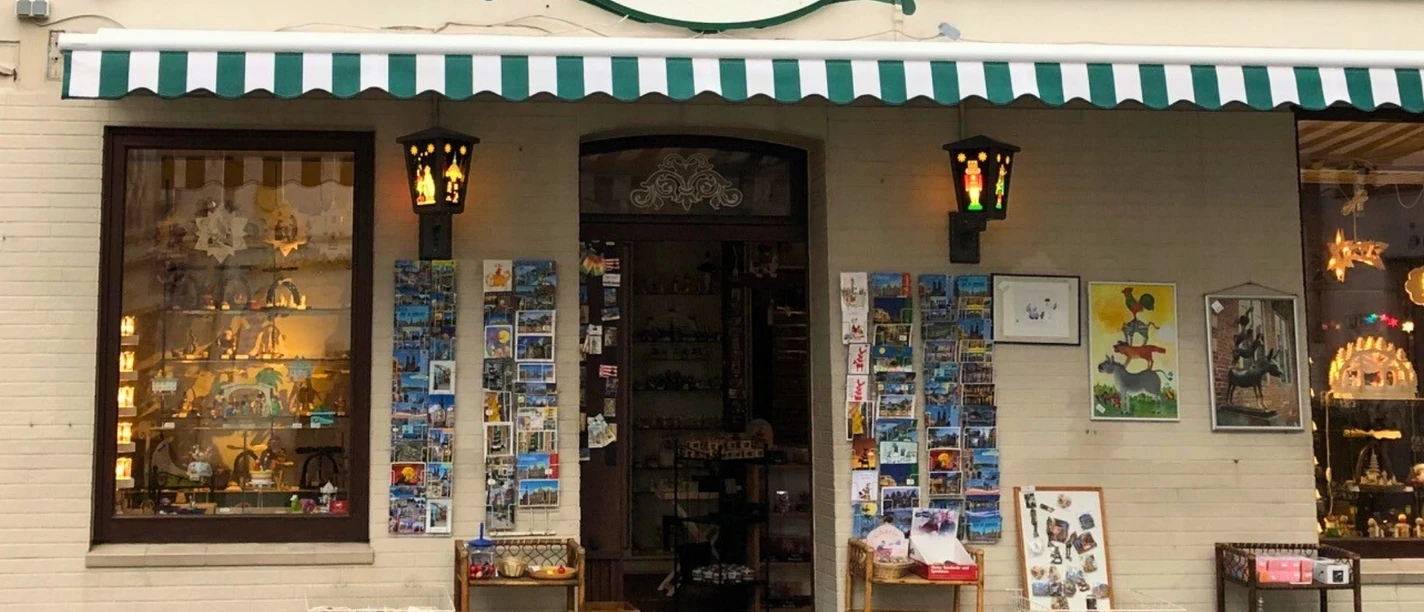 Fachgeschäft für erzgebirgische Volkskunst Erzgebirge im Schnoor in Bremen