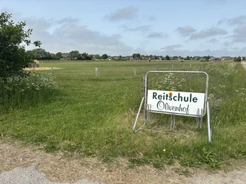 Reitschule Olivenhof Schild