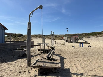 Wasserspielplatz am Campingplatz Westerland