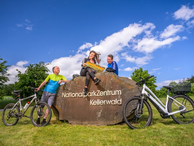 Eine gemütliche Radtour zum NationalparkZentrum Kellerwald