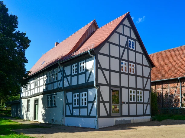 Außenansicht des Gottfried-August-Bürger-Museum Molmerswende
