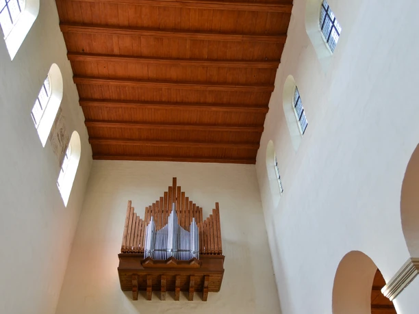 Interiørbillede af Vor Frue Kirke i Halberstadt Innenaufnahme Liebfrauenkirche Halberstadt