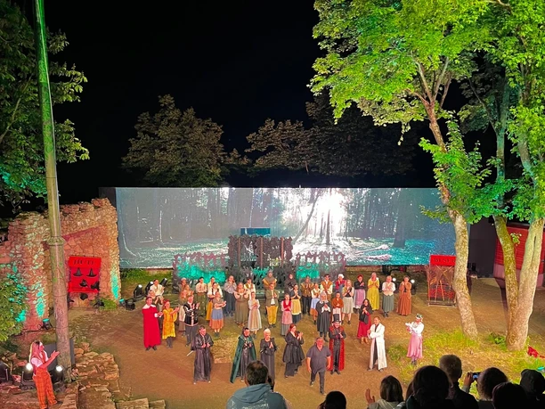 Harzer Bergtheater Thale - Aufführung von Walpurga Harzer Bergtheater Thale - Aufführung von Walpurga