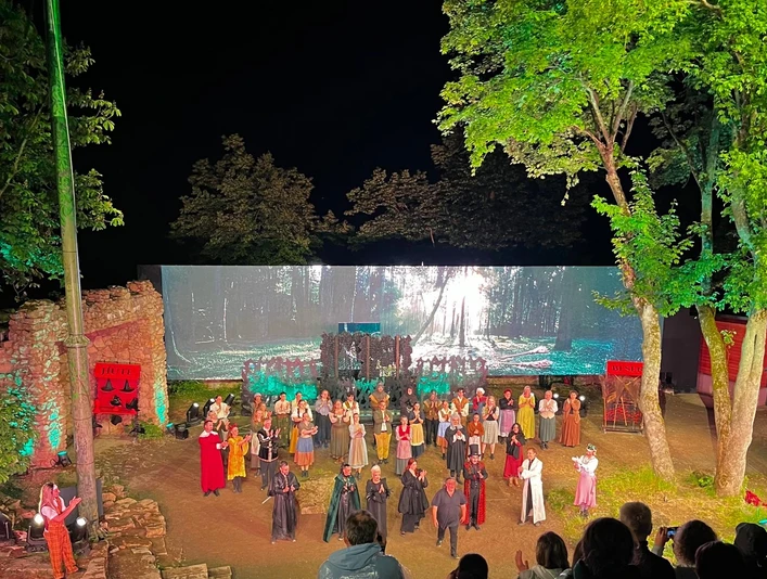 Harzer Bergtheater Thale - Aufführung von Walpurga Harzer Bergtheater Thale - Aufführung von Walpurga