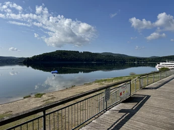 Steg am Strandbad Waldeck