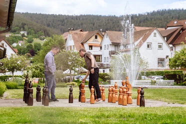 Dame- und Schachspiel in Baiersbronn