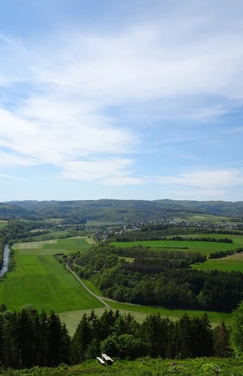 Drachenflugtour - Blick vom Drachenflugplatz