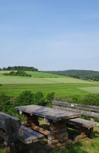 Butzmühlenweg - Blick vom Schmitteberg