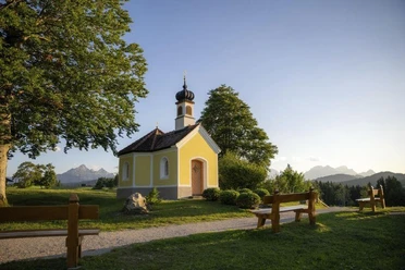 Gottesdienst im Grünen an der Kapelle Maria Rast