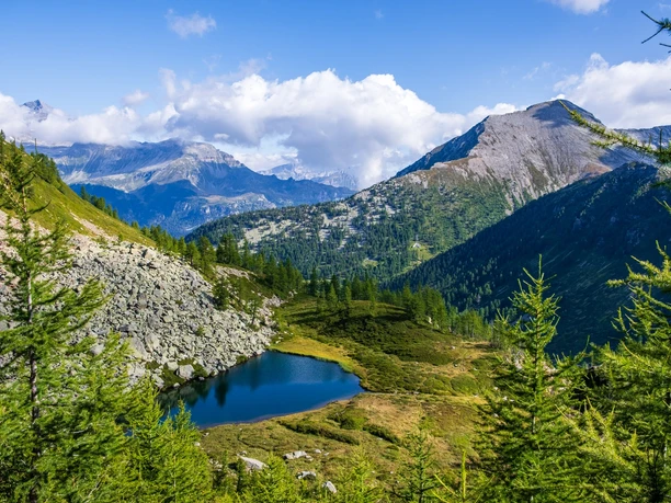 Wairasee im Zwischbergental