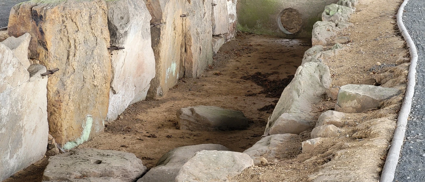 Steinkammergrab mit Seelenloch