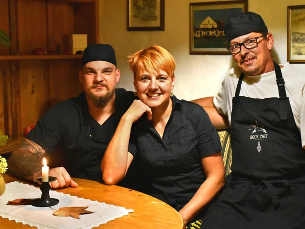 Das Team des Gasthauses