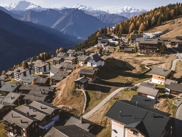 Co-Working Space auf der Bettmeralp bei der Kapelle Maria zum Schnee
