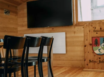 Co-Working Space auf der Bettmeralp bei der Kapelle Maria zum Schnee