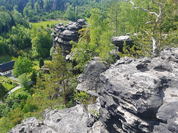 Blick vom Großvaterstuhl