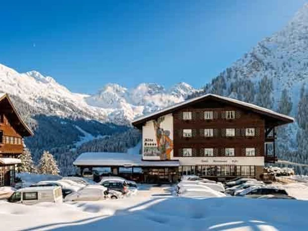 Hotel im Winter