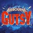 Airbourne Gutsy Poster mit dynamischer Grafik und energischem Erscheinungsbild in kräftigen Farben.