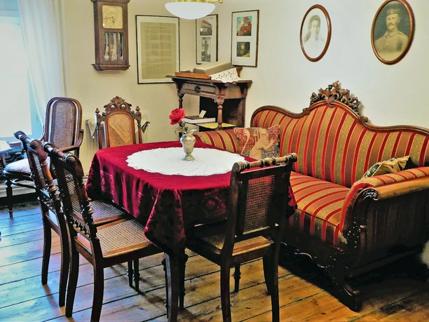 Heimatmuseum Greene_Wohnstube und Trauzimmer