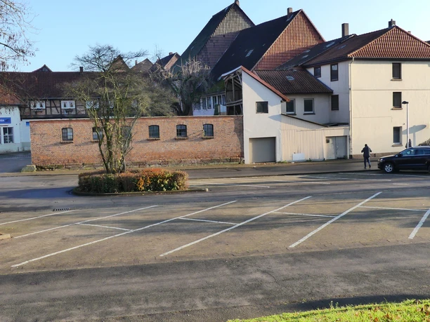 Parkbuchten Bäckerwall_Schrägaufstellung