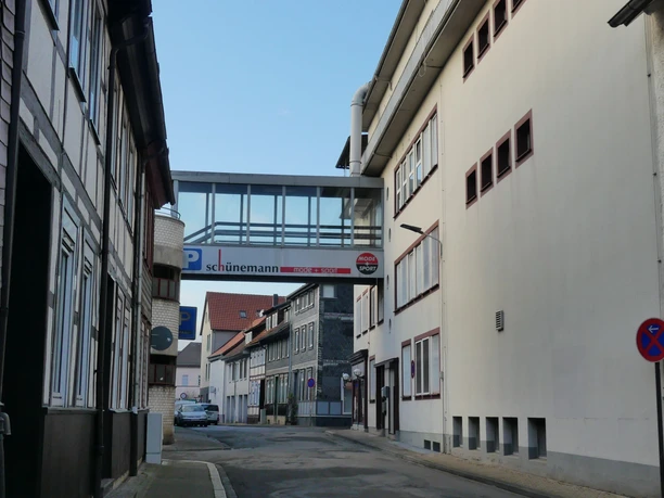 Parkhaus Schuenemann_Durchgang