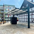 Fahrradabstellanlage und E-Bike Ladestation am Möncheplatz