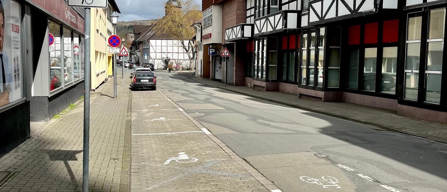 Behindertenparkplatz Pastorenstraße