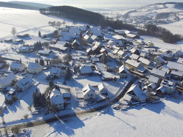 Rittierode_Luftbild Winterzeit