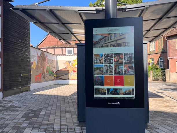 Infostele Möncheplatz Ecke Hören