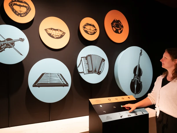 Volksmusik medienstation