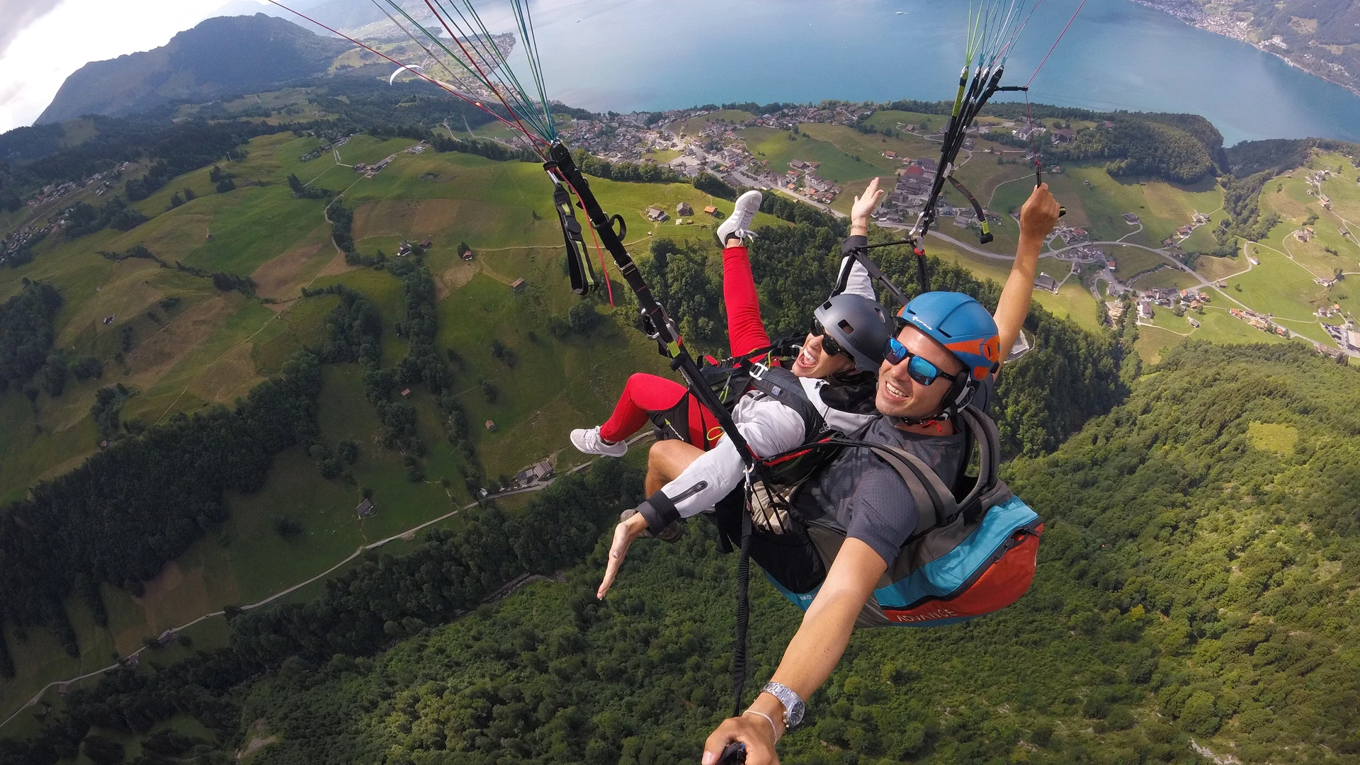 Paragliding Touch and Go
