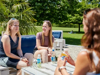 Gemütliche Lounge zum Aperöle