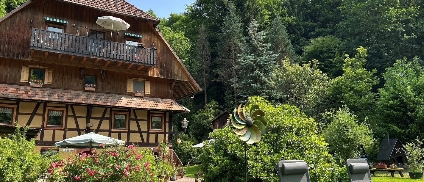 Hausansicht Landhaus Sonnenhof im Schwarzwald