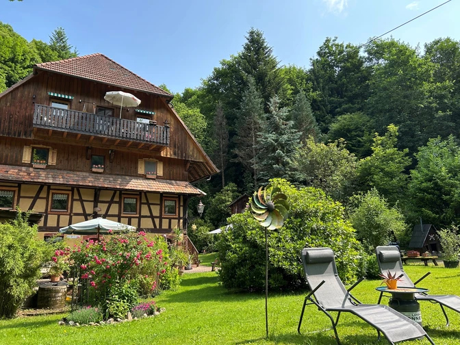 Hausansicht Landhaus Sonnenhof im Schwarzwald