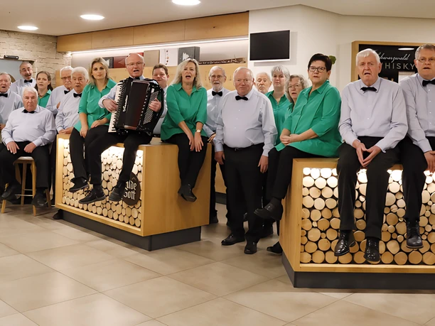 Gruppenfoto von der Chorgemeinschaft